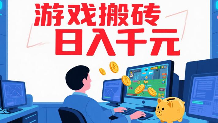 游戏全自动搬砖项目：轻松日入千元可矩阵放大