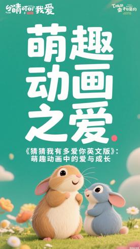 《猜猜我有多爱你英文版》：萌趣动画中的爱与成长