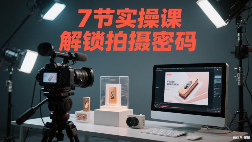 7节实操课：解锁产品视频拍摄的吸睛密码
