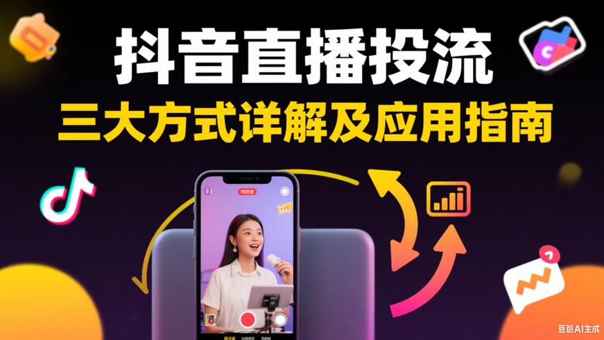 抖音直播投流三大方式详解及应用指南