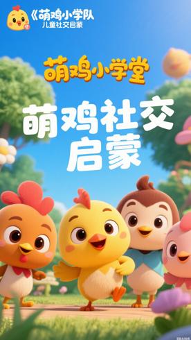《萌鸡小学堂》：儿童社交启蒙的趣味动画