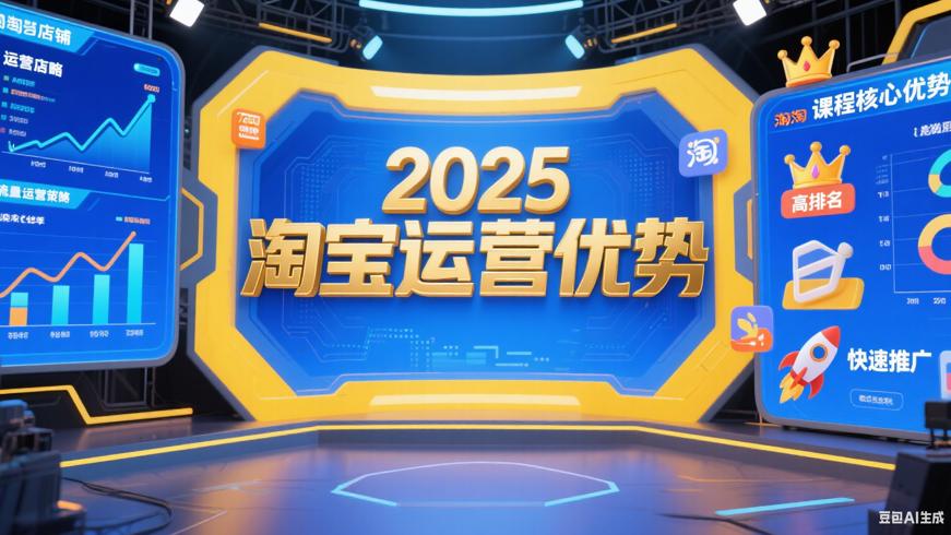 2025淘宝全套运营推广现场课程核心优势