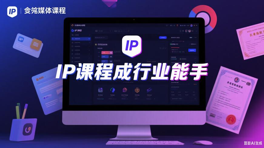 专业实操IP打造课程助你成为行业能手