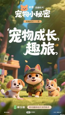 《宠物小秘密》：萌宠伪装下的趣味成长之旅