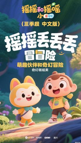《摇摇和丢丢第二季中文版》：萌趣伙伴的奇妙冒险延续