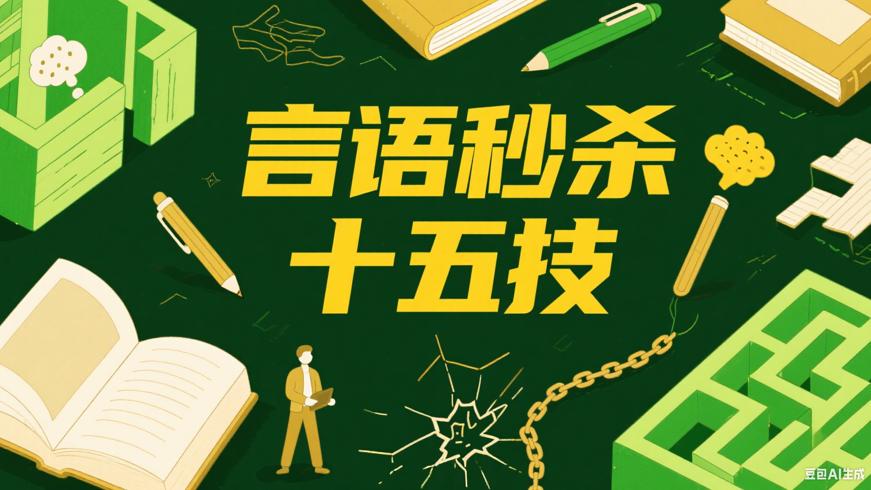 言语秒杀十五绝技：突破理解与表达困境