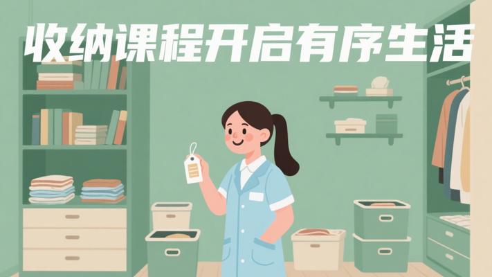 学习收纳整理师课程：开启高效有序生活