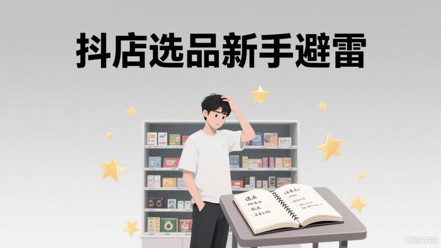 抖音小店选品有讲究新手牢记这些少走弯路