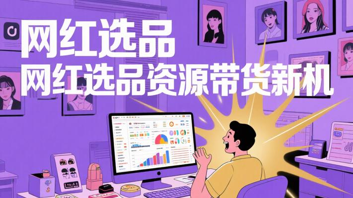 30000多平台网红达人选品资源：开启带货新机遇