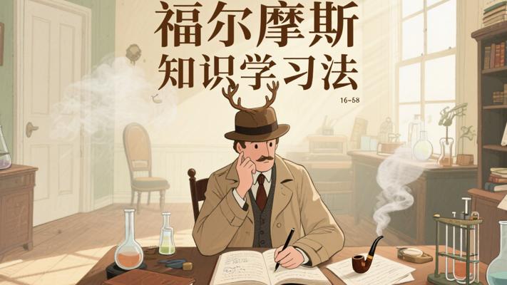 福尔摩斯的知识密码：侦探天才的独家学习法