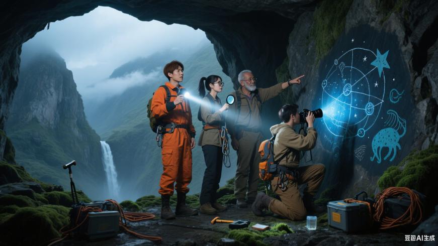 神秘山谷探险队的意外收获与智慧启迪
