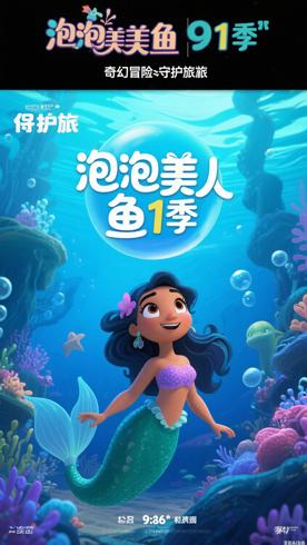 《泡泡美人鱼第一季》：奇幻海洋冒险与守护之旅