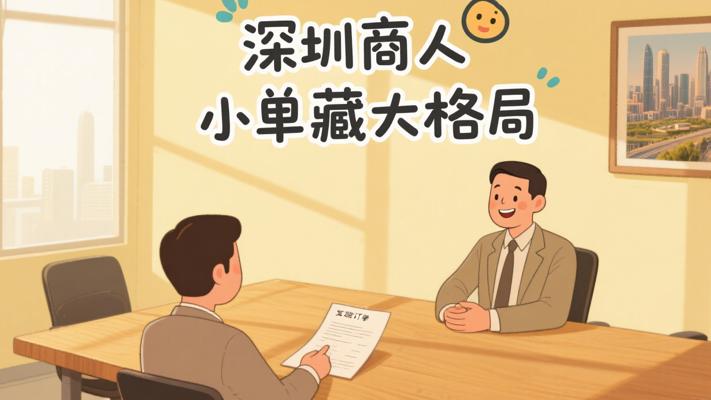 深圳商人低调谈发行 小订单背后的大格局