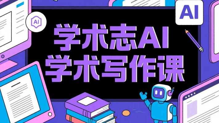 学术志第三期AI辅助学术研究与论文写作课