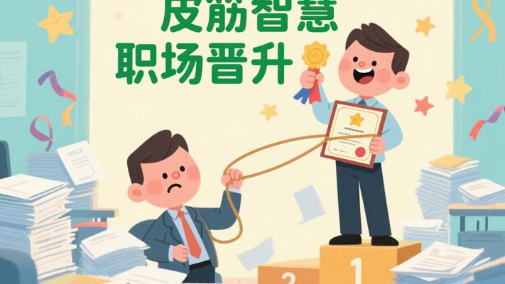 皮筋里的智慧：从职场困境到晋升的成长故事