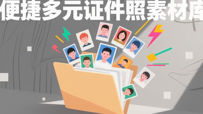 可直接用的证件照素材：便捷且多元的形象库