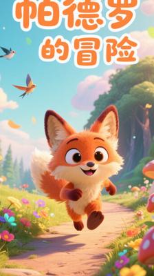 《小狐狸帕德罗》英文版：萌趣冒险中的成长启蒙