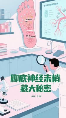 万万没想到！脚底50万个神经末梢藏着大秘密