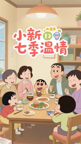 《蜡笔小新第七季》：欢笑成长与温情交织的日常