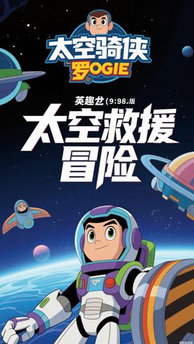 《太空骑侠罗杰第一季英语版》：趣味太空救援冒险