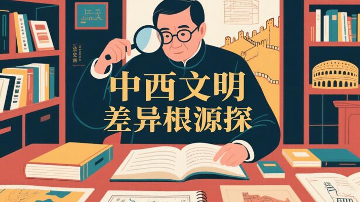 张宏杰《中西文明对比15讲》：探寻文明差异根源
