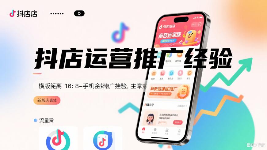 抖店商家版运营与新开店铺推广实战经验