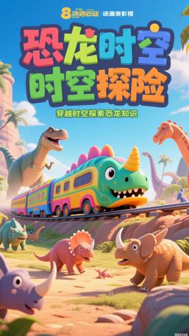 《恐龙列车》：穿越时空的恐龙知识探险之旅