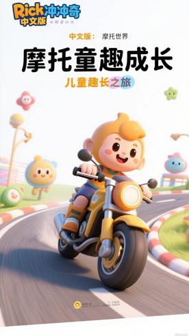 《瑞奇冲冲冲中文版》：摩托世界的童趣成长之旅