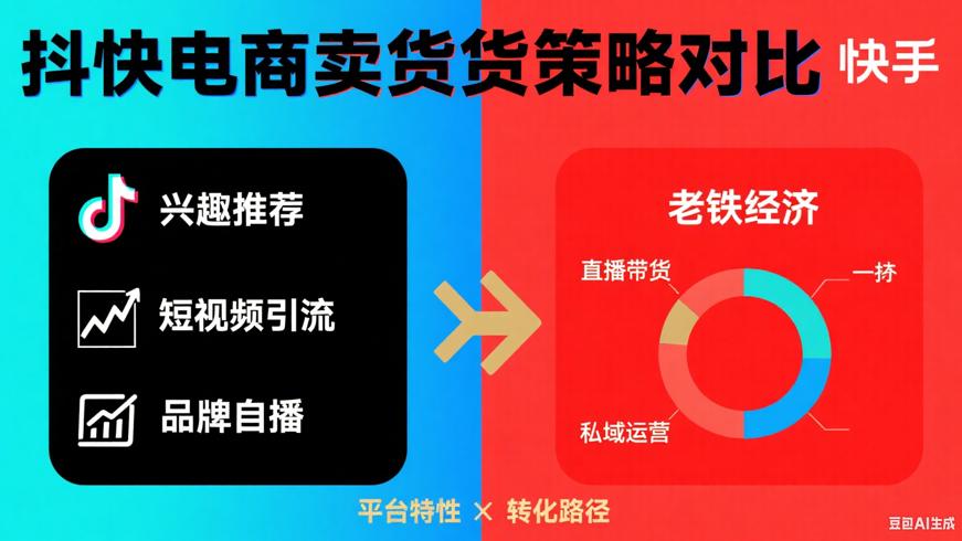 抖音快手电商实战对比：不同平台卖货策略解析
