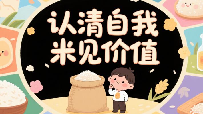 同样一斤米不同价值 认清自我方得始终