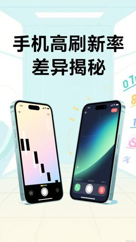 手机屏幕刷新率 高了真的不一样吗 一文讲清