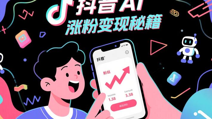 345抖音AI万粉项目：快速涨粉变现秘籍