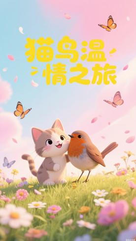 《小猫与知更鸟MISHO&ROBIN》温情治愈动画全解析