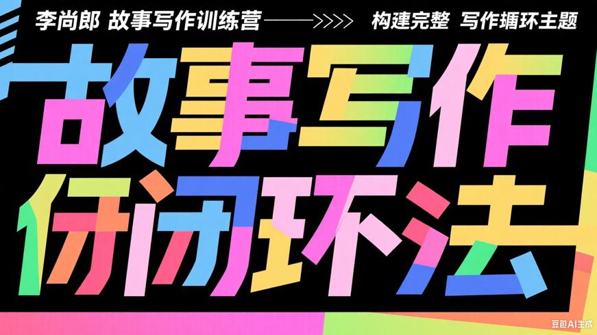 李尚龙故事写作训练营：构建完整写作闭环