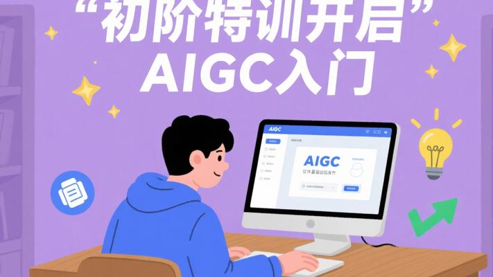 AIGC个人实战应用特训营（初阶班）：AIGC领域入门指南