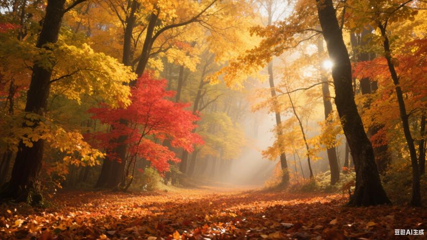 在秋天的那边住藏着季节更迭的深情