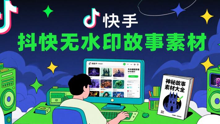 抖音快手必备！无水印神秘故事素材大全
