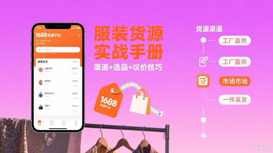 抖音服装带货货源寻找全流程与实战经验分享