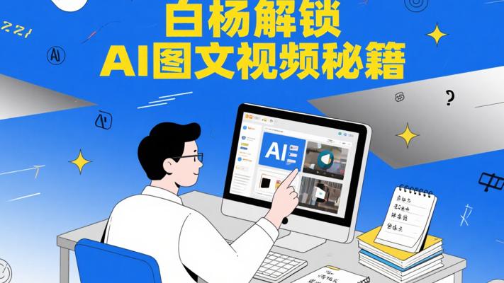 白杨老师：解锁AI图文短视频实操秘籍
