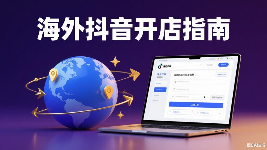 跨境海外抖音开店全流程及商家入驻指南