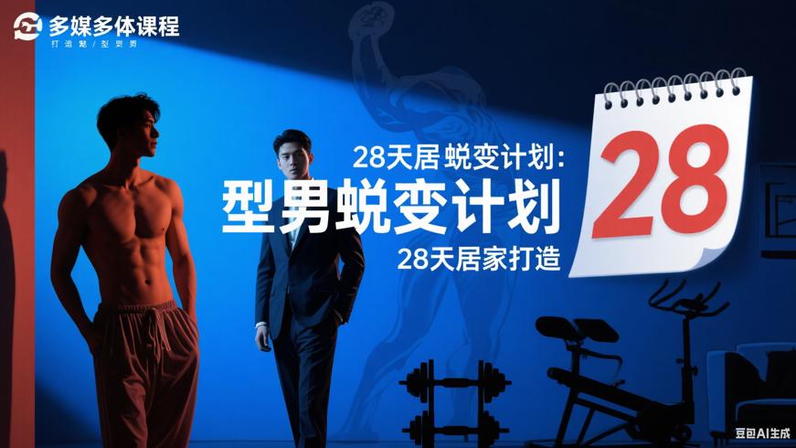 28天居家蜕变计划：打造魅力型男