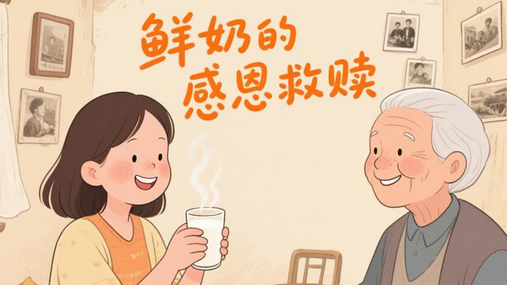 一杯鲜奶的温暖：跨越数年的感恩与救赎