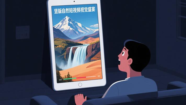 竖版奇观异景自然风光短视频：震撼视觉的自然盛宴