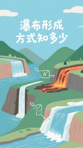 瀑布形成的多种方式你知道几种呢