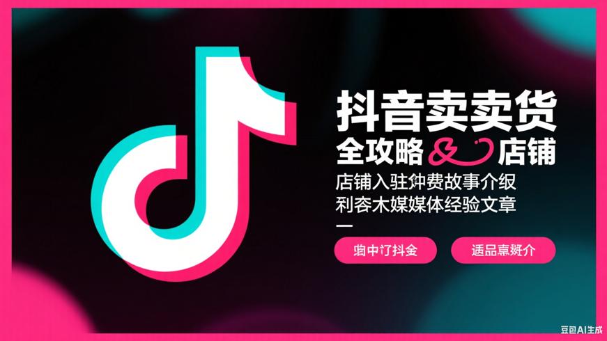 抖音卖货全攻略及小店入驻费用故事解析