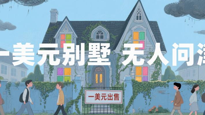 一美元豪华别墅无人问津 背后真相令人唏嘘