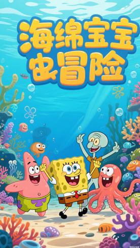 《海绵宝宝第1季》：海底世界的欢乐冒险之旅