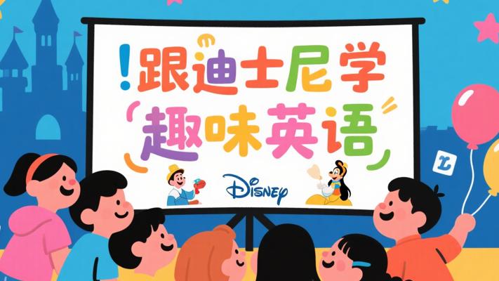 跟着迪士尼电影学英语 开启趣味英语之旅