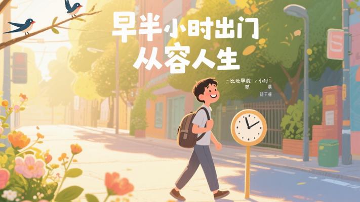 每天早出门半小时带来的从容人生