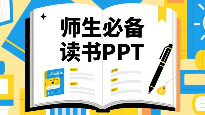 学生教师必备！读书分享PPT成品模板推荐